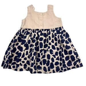 Something Navy Linen Dress